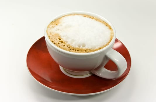 Cappuccino with chocolate sprinkles