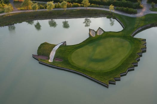The 13th hole