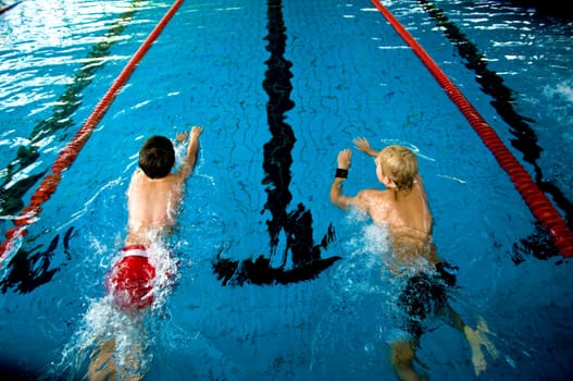 swimming