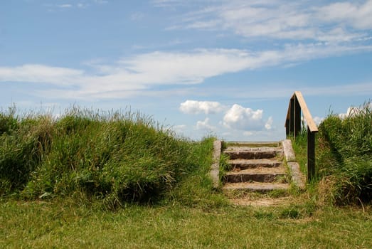 Stone stairs