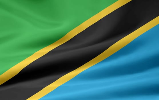 Tanzanian Flag