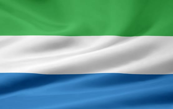 Flag of Sierra Leone