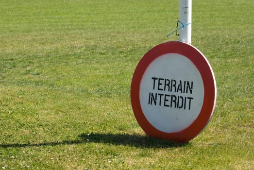 Terrain interdit