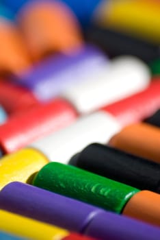 Colorful wooden blocks
