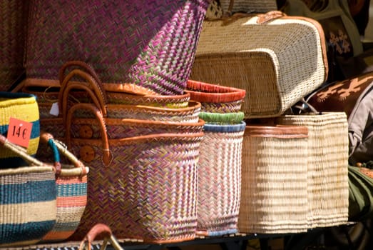Baskets on the market