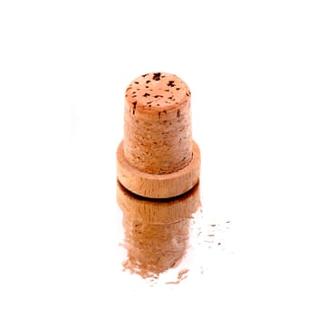 Cork on mirror