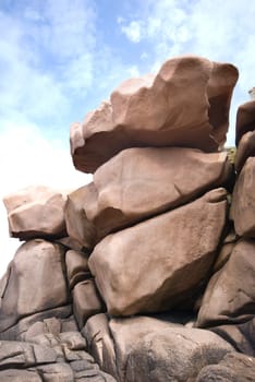 Granite rocks of Brittany