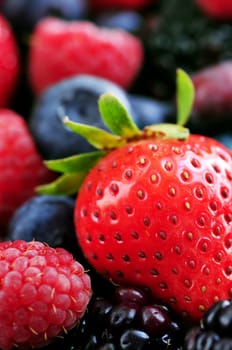Assorted fresh berries