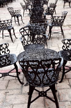 Wrought iron furniture