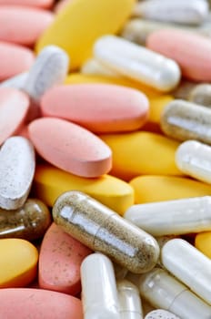 Mix of vitamins