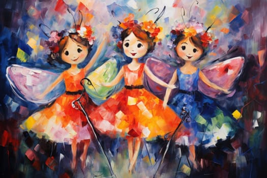 Immerse yourself in the depths of the fantastical with this captivating illustration by a professional visual artist.