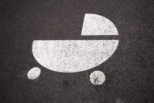Stroller (symbol on tar)