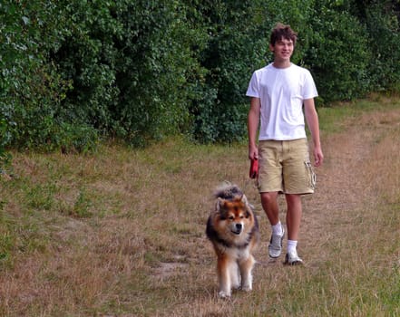 walking the dog