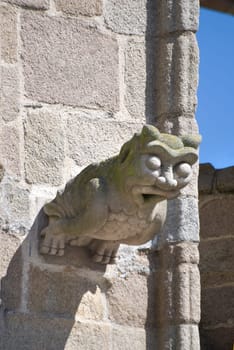 Gargoyles (church in Tréguier)