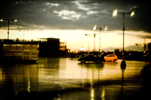 Parking lot