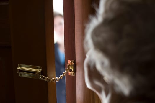 Stranger at the door