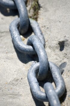 Chain in the sand