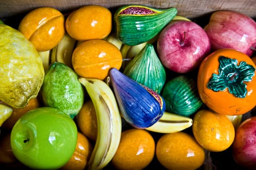 Ceramic fruit