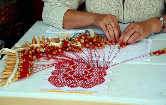 Bobbin lace