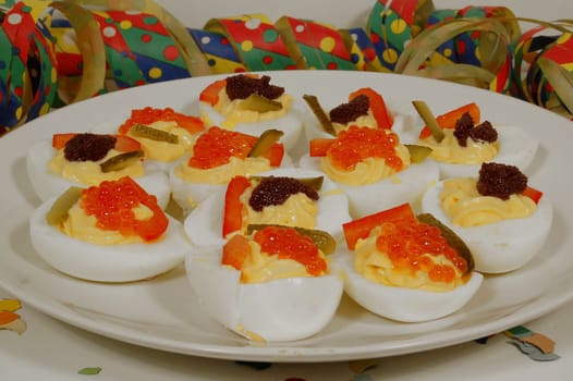 Stuffed eggs