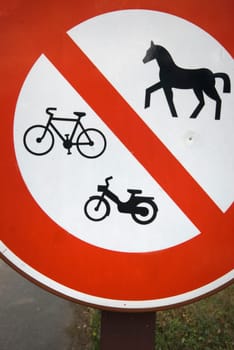 Passage prohibited