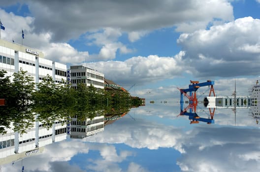 As is well known,Kiel is located on the water