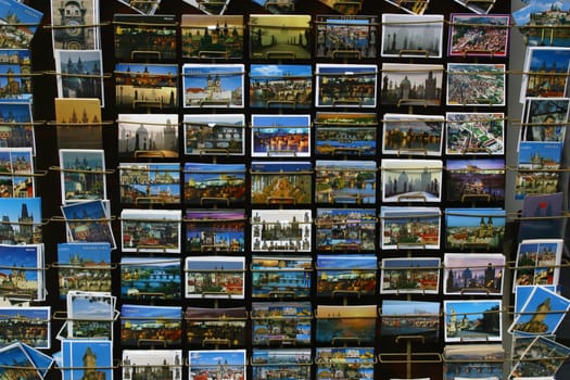 Postcards of Prague