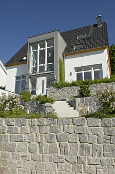 modern single-family house