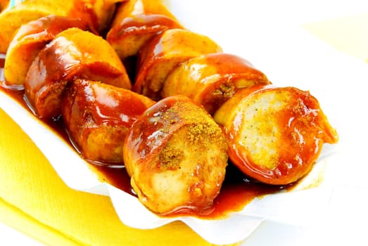 German Curry Sausage