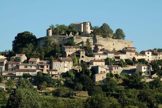 Mountain village of Mane in Provence