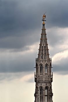 Brussels Town Hall Tower