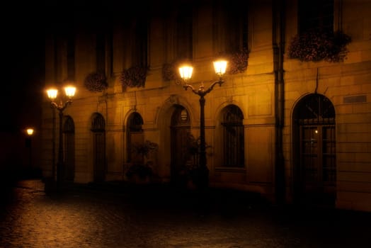 Night in Yverdon