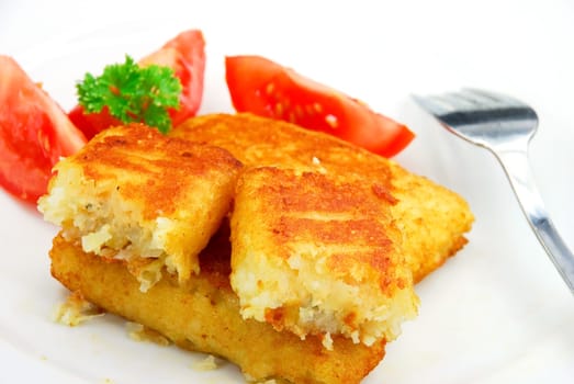 Stuffed dumplings,with cheese