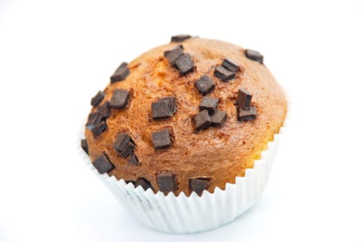 Muffins with caramel