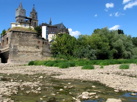 Domfelsen Magdeburg
