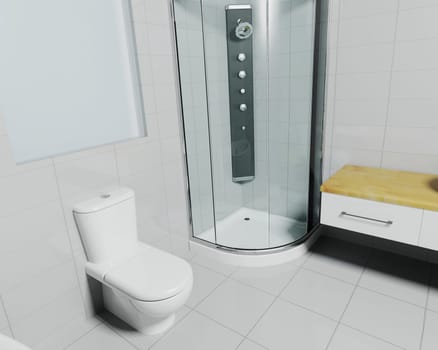 Contemporary bathroom