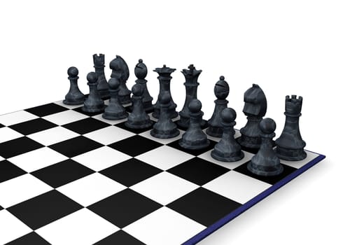 Chess pieces