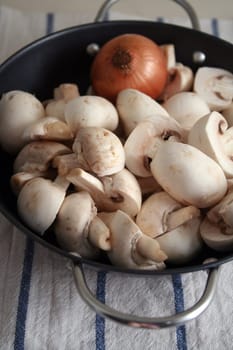 Fresh mushrooms
