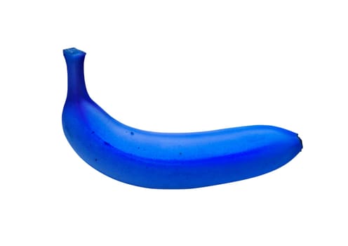 Banana in blue