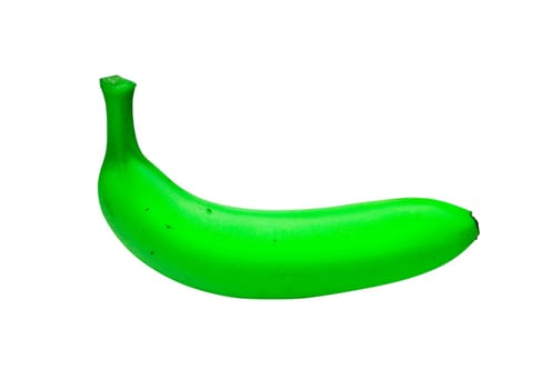 Banana in green