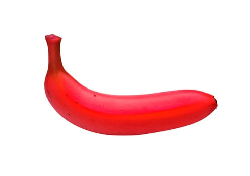 Banana in red