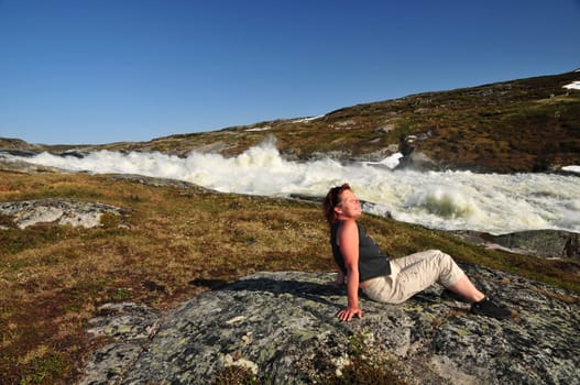 Snowmelt in Norway.