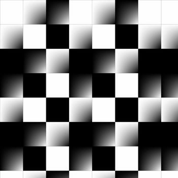 Abstract 3d Checkerboard
