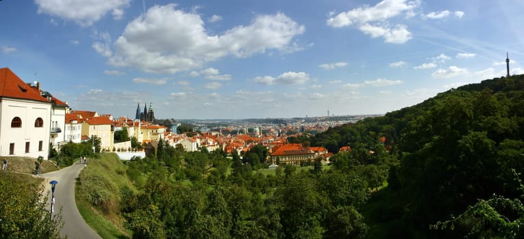 View of Prague
