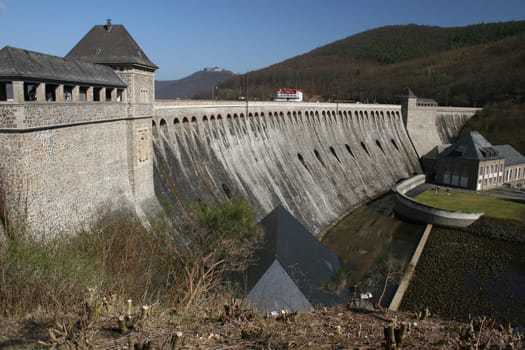 Edersee dam in northern Hesse