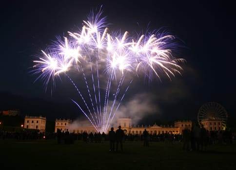 Fireworks at the Orangery in Kassel
