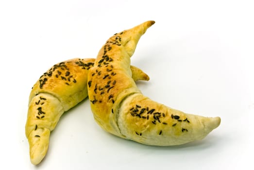 Butter croissant croissants - with cumin