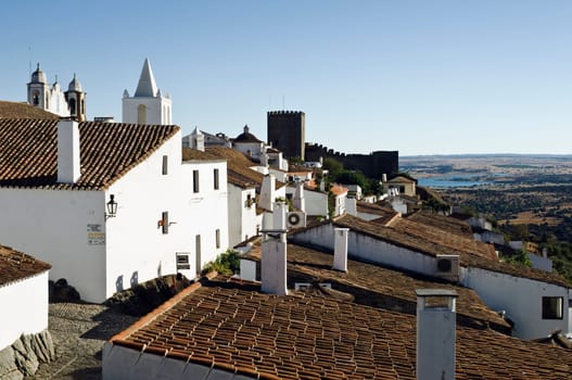 View over the roofs of Monsaraz