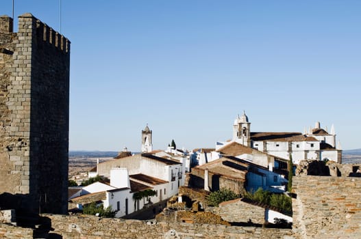 Donjon and the village of Monsaraz, Alen
