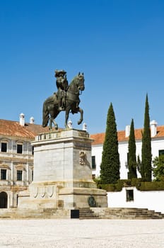 Equestrian statue of King João IV